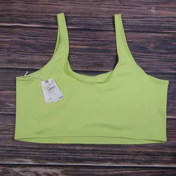 Good American NEW Womens 5XL Key Lime Scuba Swim Tank Top - Picture 6 of 8